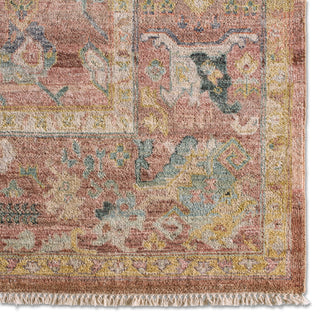 Jaipur Living Someplace In Time Resonant SPT04 Orange/Ivory Area Rug Detail Image