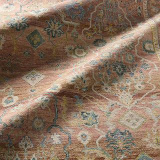 Jaipur Living Someplace In Time Resonant SPT04 Orange/Ivory Area Rug Lifestyle Image
