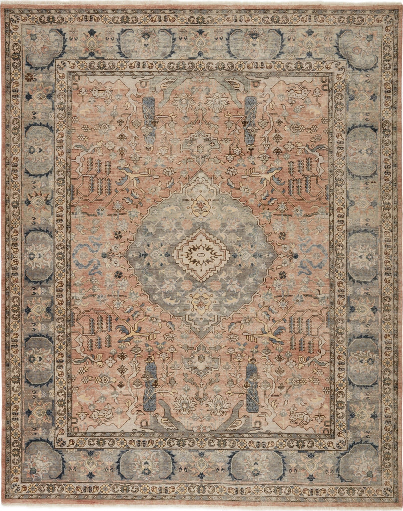 Jaipur Living Someplace In Time Pendulum SPT09 Tan/Blue Area Rug