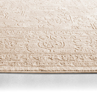 Jaipur Living Serenita Beyza SRE01 White/Tan Area Rug Edge
