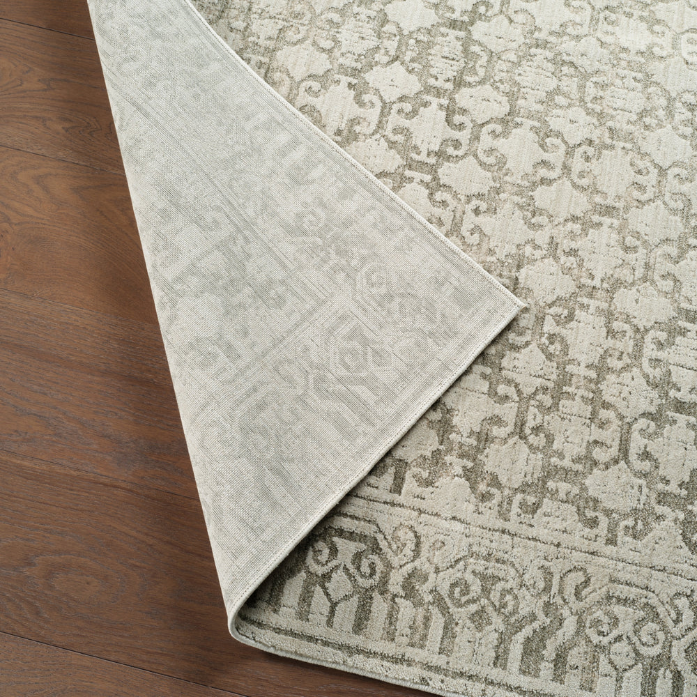 Jaipur Living Serenita Orsino SRE06 Green Area Rug Lifestyle Image Feature