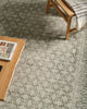 Jaipur Living Serenita Orsino SRE06 Green Area Rug Detail Image