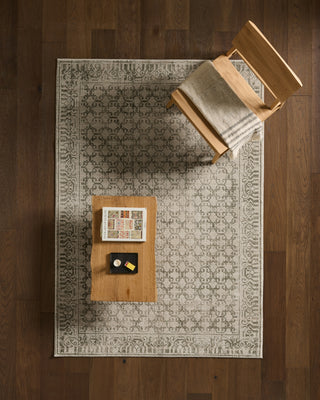 Jaipur Living Serenita Orsino SRE06 Green Area Rug Lifestyle Image