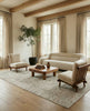 Jaipur Living Serenita Lumina SRE07 Ivory / White Area Rug Lifestyle Image