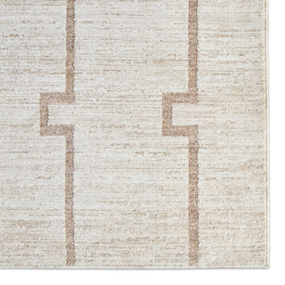 Jaipur Living Serenita Albertine SRE08 Ivory / White Area Rug Detail Image