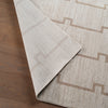Jaipur Living Serenita Albertine SRE08 Ivory / White Area Rug Lifestyle Image Feature