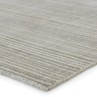 Jaipur Living Second Sunset Gradient SST04 Gray/Light Taupe Area Rug Corner Image