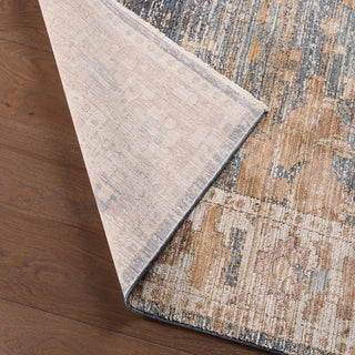 Jaipur Living Stone Meadow Jia STN01 Tan / Beige/Blue Area Rug by Label J Lifestyle Image Feature