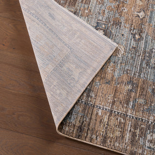 Jaipur Living Stone Meadow Erabia STN02 Brown/Blue Area Rug by Label J Lifestyle Image Feature