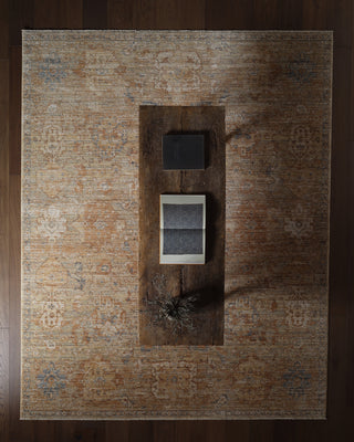 Jaipur Living Stone Meadow Valdora STN04 Tan / Beige/Blue Area Rug by Label J Lifestyle Image