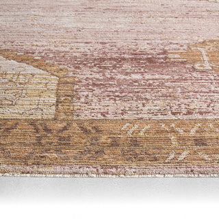 Jaipur Living Stone Meadow Lyrian STN06 Pink/Yellow / Gold Area Rug by Label J Backing Image