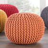 Jaipur Living Spectrum Pouf STP05 Corner Image