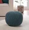 Jaipur Living Spectrum Pouf STP06 Corner Image