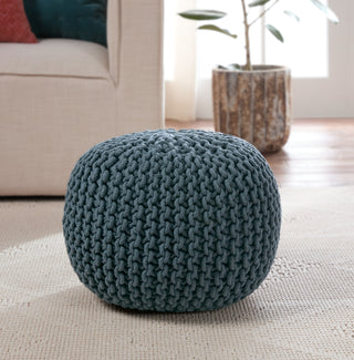 Jaipur Living Spectrum Pouf STP06 Corner Image