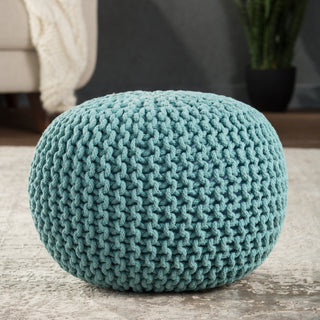 Jaipur Living Spectrum Pouf STP10 Corner Image