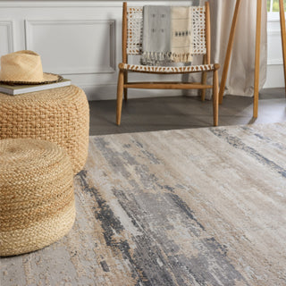 Jaipur Living Sundar Ronan SUD05 Beige/Gray Area Rug Lifestyle Image