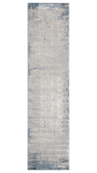 Jaipur Living Sundar Chamisa SUD08 Cream/Blue Area Rug Runner Image