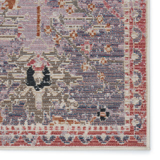 Jaipur Living Swoon Elva SWO07 Purple/Gold Area Rug by Vibe Detail Image