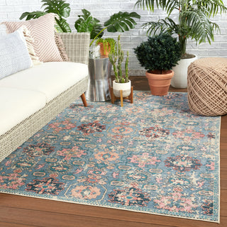Jaipur Living Swoon Farella SWO10 Blue/Pink Area Rug by Vibe Collection Image