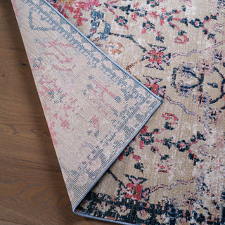 Jaipur Living Swoon Elva SWO11 Tan/Blue Area Rug by Vibe Collection Image