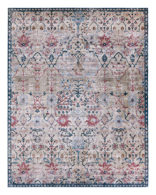 Jaipur Living Swoon Elva SWO11 Tan/Blue Area Rug by Vibe main image