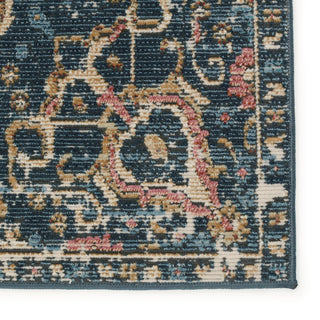 Jaipur Living Swoon Akela SWO15 Dark Blue/Multicolor Area Rug by Vibe Detail Image