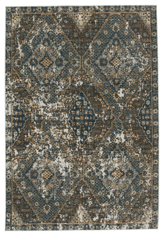 Jaipur Living Swoon Julia SWO18 Blue/Gold Area Rug by Vibe main image