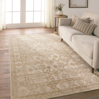 Jaipur Living Swoon Salerno SWO23 Gold/Ivory Area Rug by Vibe