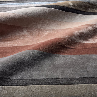 Jaipur Living Syntax Parallel SYN03 Gray/Pink Area Rug Lifestyle Image Feature