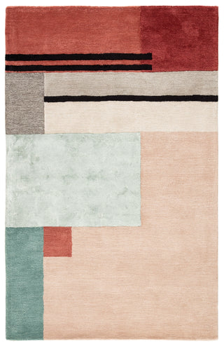 Jaipur Living Syntax Segment SYN04 Pink/Red Area Rug main image
