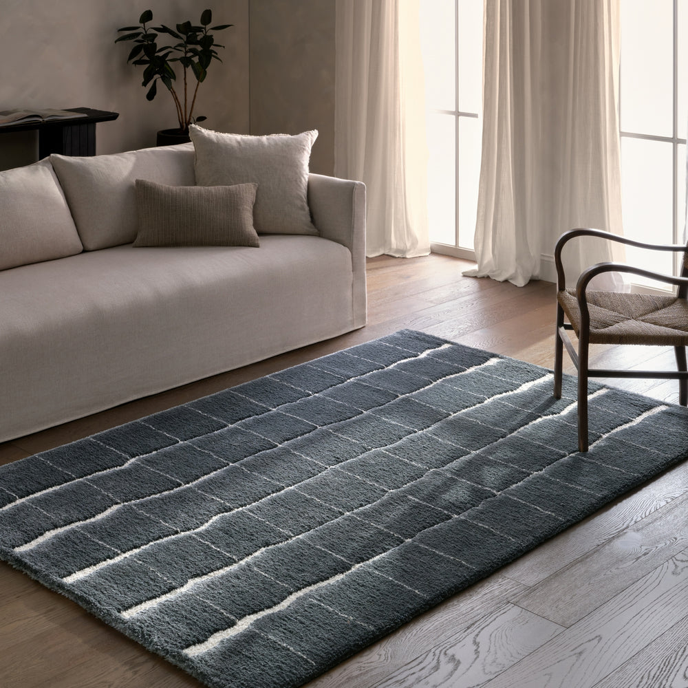 Jaipur Living Tazeka Kade TAZ06 Blue Area Rug Room Scene Feature