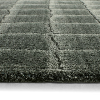 Jaipur Living Tazeka Kade TAZ07 Green Area Rug Edge