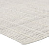 Jaipur Living Tradewinds Fairway TBB01 Silver Machine Washable Area Rug by Barclay Butera Corner Image