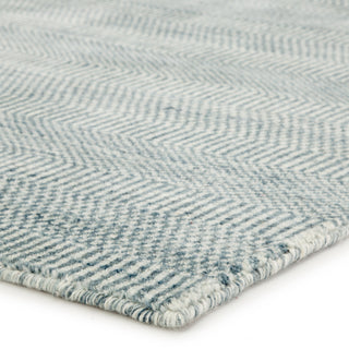 Jaipur Living Trendier Minuit TEI03 Ivory/Dark Blue Area Rug Corner Image