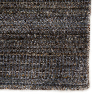 Jaipur Living Trendier Minuit TEI05 Gray/Blue Area Rug Detail Image