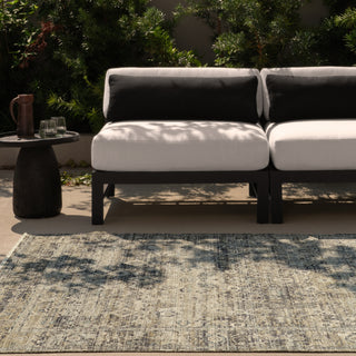 Jaipur Living Tejal Krasava TEJ03 Blue Area Rug Lifestyle Image