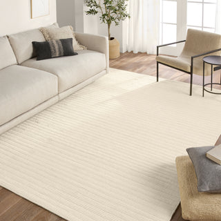 Jaipur Living Tepore Venue TEP01 Ivory Area Rug Lifestyle Image Feature