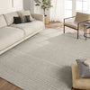 Jaipur Living Tepore Venue TEP02 Silver Area Rug Lifestyle Image Feature