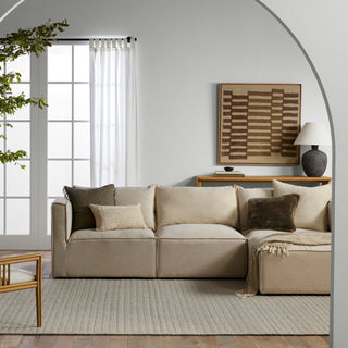 Jaipur Living Tepore Venue TEP02 Silver Area Rug Lifestyle Image