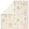 Jaipur Living Thalia Mithri THA07 Ivory/ Area Rug Backing Image
