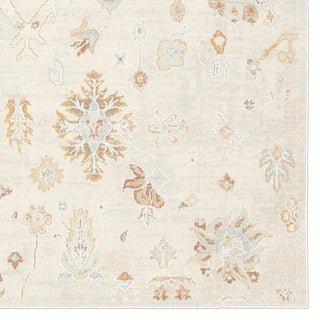 Jaipur Living Thalia Mithri THA07 Ivory/ Area Rug Detail Image