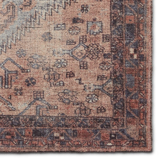 Jaipur Living Theo Eloise THO01 Red/ Area Rug Detail Image