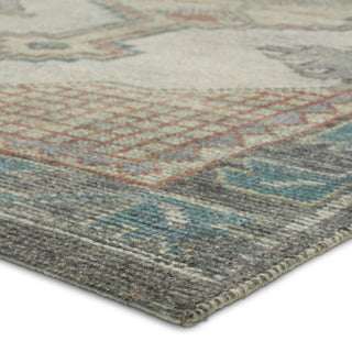 Jaipur Living Theo Palar THO05 Blue/ Area Rug Corner Image