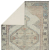 Jaipur Living Theo Palar THO05 Blue/ Area Rug Backing Image