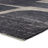 Jaipur Living Theo Braith THO06 Black/Tan Area Rug Corner Image