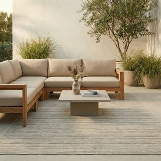 Jaipur Living Tidal Drift Relativity TID04 Ivory / White/Gray Area Rug Lifestyle Image