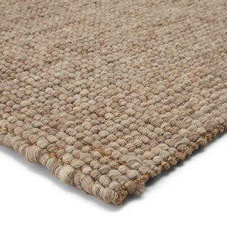 Jaipur Living Tioman Oceana TIM02 Light Gray/Tan Area Rug Corner Image