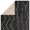 Jaipur Living Tamry Nerissa TMR04 Black/ Area Rug by Label J Backing Image