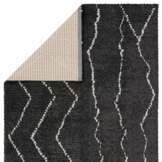 Jaipur Living Tamry Nerissa TMR04 Black/ Area Rug by Label J Backing Image