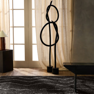 Jaipur Living Tamry Nerissa TMR04 Black/ Area Rug by Label J Room Scene 2